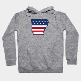 Stars and Stripes Arkansas Hoodie